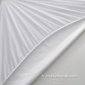 Coton blanc Terry Terry Mattress Protector Cover